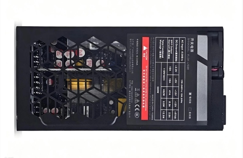 Flex Atx Power Supply 600W 1U - Penawaran Terbatas METALFISH Flex 500/600W 80PLUS