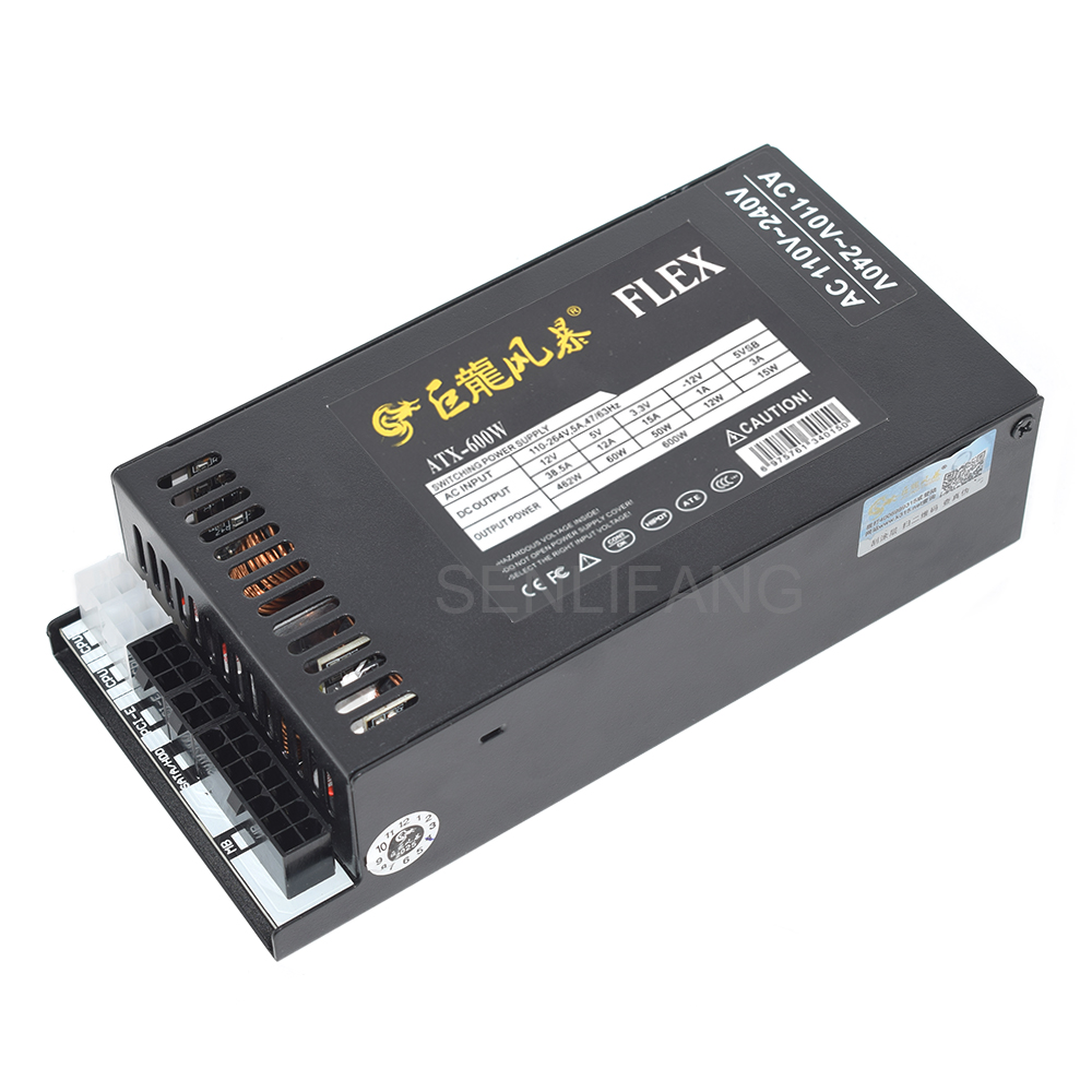 Catu Daya PC Baru 400W 600W Mo - Flex Atx Power Supply 600W 1U ulasan dan harga